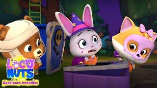 Cinco calabazas pequeñas | Videos animados | Loco Nuts | Canciones Infantiles en español