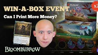 Can I Print More Money? | Win-A-Box Event | Bloomburrow Sealed | MTG Arena