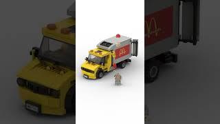 New LEGO mini McDonald's Truck  6pin wide 4in1 MOC / part 2 #shorts  #legomoc #lego #legocity