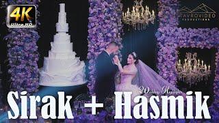 Sirak + Hasmik's Wedding 4K UHD Highlights at Taglyan hall st Leon Church and Pasadena Princess park