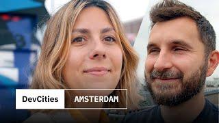 A Day with Amsterdam Developers | DevCities (Career change, WeTransfer and Creative Coding)