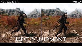 TES V - Skyrim Mods: HDT Equipment