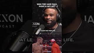 Jake Paul vs Tyron Woodley was rigged? | JAXXON PODCAST