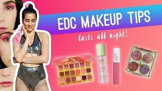 EDC / RAVE LONG LASTING MAKEUP TIPS | QUEENSHIRIN