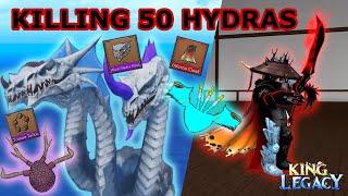 What I Got From Killing 50 Hydras | King Legacy