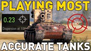 Playing the MOST ACCURATE Tanks in World of Tanks!