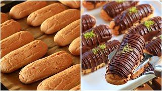 THE UNRIVALED BEST ENCLOSURES RECIPE This is the Exactly Measured Eclairs with Tips