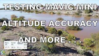 TESTING MAVIC MINI ALTITUDE FOR ACCURACY