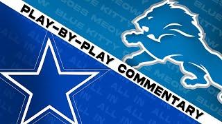 Cowboys vs. Lions Live Play by Play & Reaction | Vertical