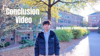 Conclusion Video, Jungan (Mark) Lin