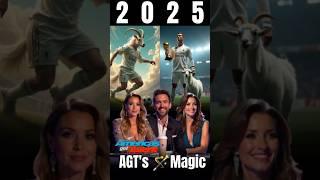 AGT’s The Goat  Most Unexpected AI Performance Ever! #americasgottalent #agt #cr7 #goat