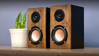 How to Make Desk | Book Shelf Speakers at Home |  Budget DIY Speaker