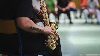 Trumpets behind bars: Meet the prisoners playing jazz with the musicians of Jazz à Vienne