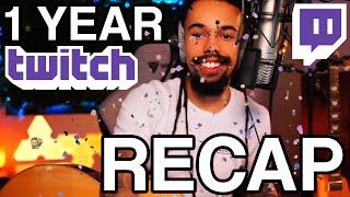 Twitch 1-Year Recap | Leon Bratt | Made by Awk_Kai