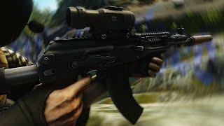 The AK-12 melts PMCs in Tarkov…