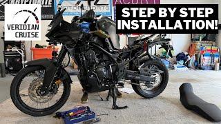 Honda Transalp 750 Cruise Control Install!