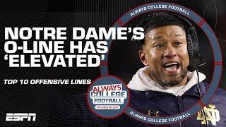 Why Notre Dame's O-LINE is the BEST in the country! | Always College Football