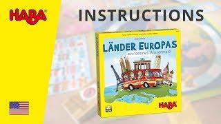 HABA The Countries of Europe (Rules)