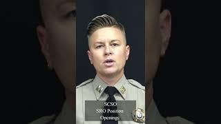 SCSO SRO Positions Openings #scso