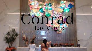 Las Vegas 五星酒店 CONRAD 入住体验  , Cheapest Room In Vegas Conrad