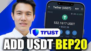 How To Add USDT BEP20 To Trust Wallet | Step By Step Guide