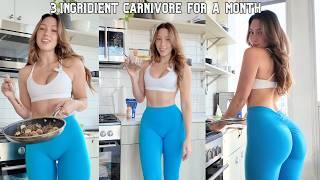 This 3-Ingredient Meal Was My Diet for 30 Days (carnivores diet)