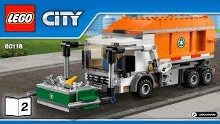 LEGO City Great Vehicles 2016 GARBAGE TRUCK 60118 - Лего Сити МУСОРОВОЗ #2