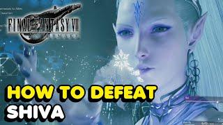 How To Beat Shiva In Final Fantasy 7 Remake