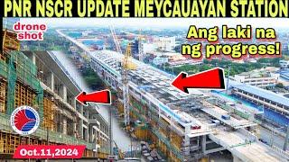 Ang laki na ng progress! PNR NSCR UPDATE MEYCAUAYAN STATION|BULACAN|Oct.11|build better more