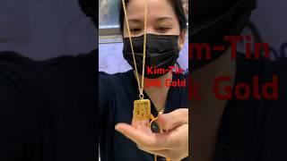 Buying a 24k Gold Chain & Pendant Kim Tin• East Oakland, CaVlog Clip #gold #diamond #jewelry