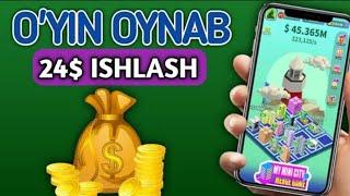 Oyin oynab pul ishlash 2023 /Интернетда пул ишлаш 2023
