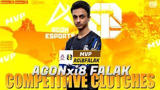 AGONxi8FALAK  BEST COMPETITIVE CLUTCHES   | FALAK CLUTCHES PUBG  @falaksrm ​