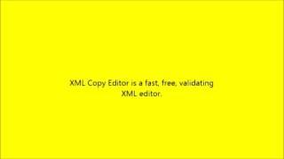 What is XML Copy Editor Software