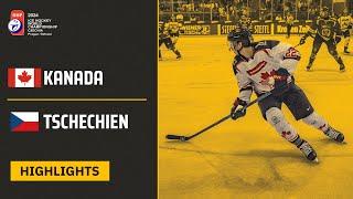 Kanada vs. Tschechien | Highlights - 12. Spieltag, Eishockey-WM 2024 | SDTV Eishockey