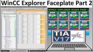 WinCC Explorer V7.5 create faceplate for control motors with PLC S7-300