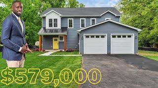 INSIDE A $ New Construction Luxury Home | Maryland Real Estate | BRANDYWINE| TOUR | 5BED | 4 BATHS