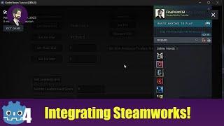 Integrating Steamworks With Godot 4.1!