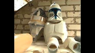 Броня клона-солдата своими руками - Clone Trooper Armor by your hands - English Subs