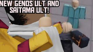 NEW GENOS AND SAITAMA ULTIMATE!|Saitama Battle grounds