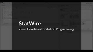 StatWire: Visual Flow-based Statistical Programming