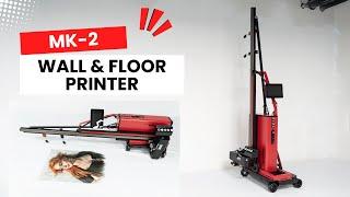 MK-02 3D Ground And Wall Printer Quickly Switches Between Wall And Floor Printing In 30s