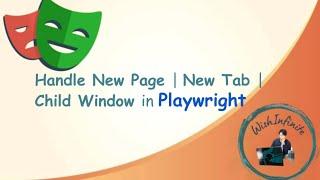 Playwright Tutorial | Handle New Page | New Tab | Child Window