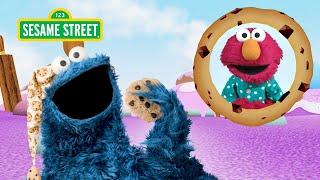 Sesame Street: Catch the Flying Cookies with Cookie Monster! | Cookie Monster's Dreamland Game