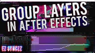 How to Group Multiple Layers in After Effects