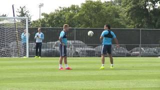 SKILLS Karim Rekik Performs the 'Round the World' Trick in Training