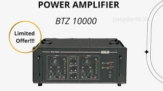 BTZ 10000 AHUJA Amplifier Unboxing Video.  India's  Largest Selling Amplifier#Made in India products