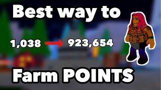 Best ways to farm points!! [JoJo Blox]