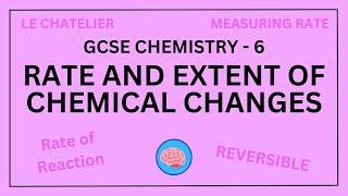 AQA GCSE Chemistry in 10 Minutes! | Topic 6 - Rate and Extent of Chemical Change