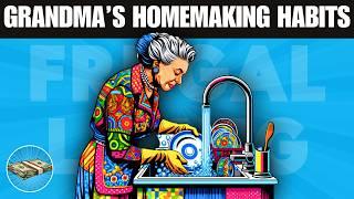 14 {REALISTIC} Homemaking Habits from GRANDMA you might not like, but you NEED to be doing!