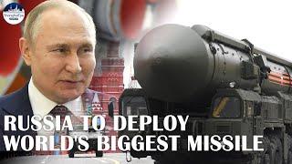 Russian military claims its 'no equivalent' Sarmat ICBM can carry several hypersonic weapons